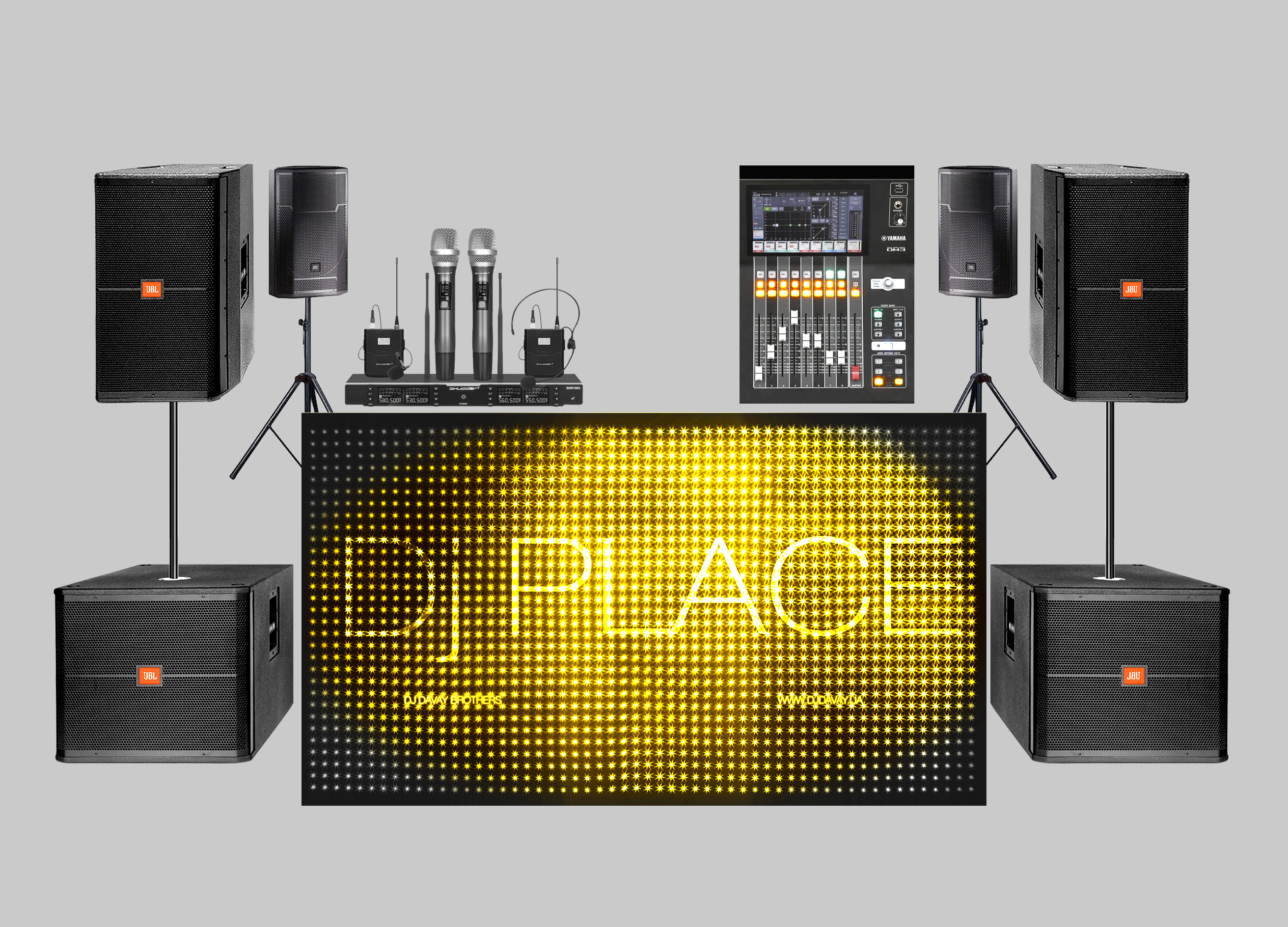 Show sound setup